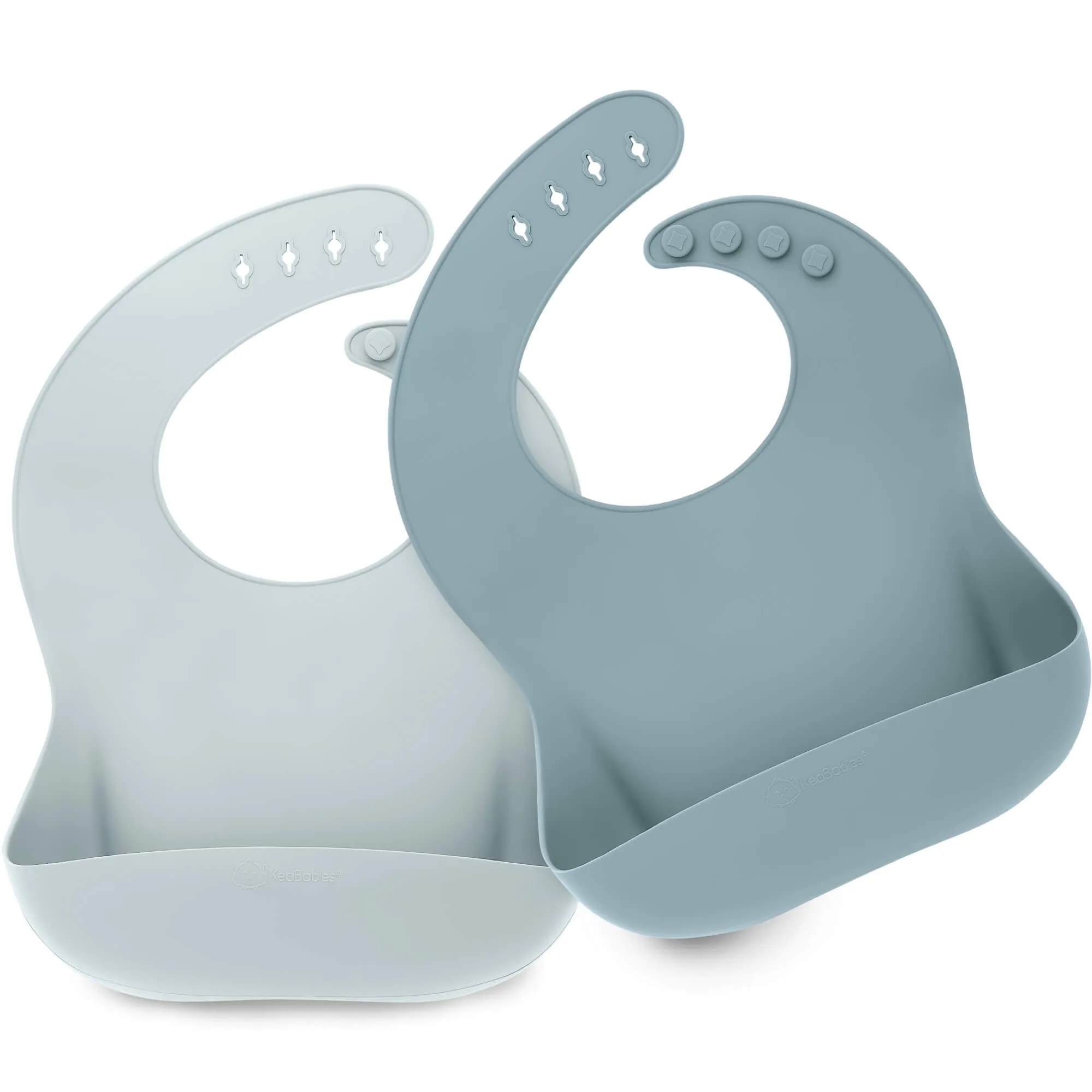 2-Pack Prep Silicone Bibs