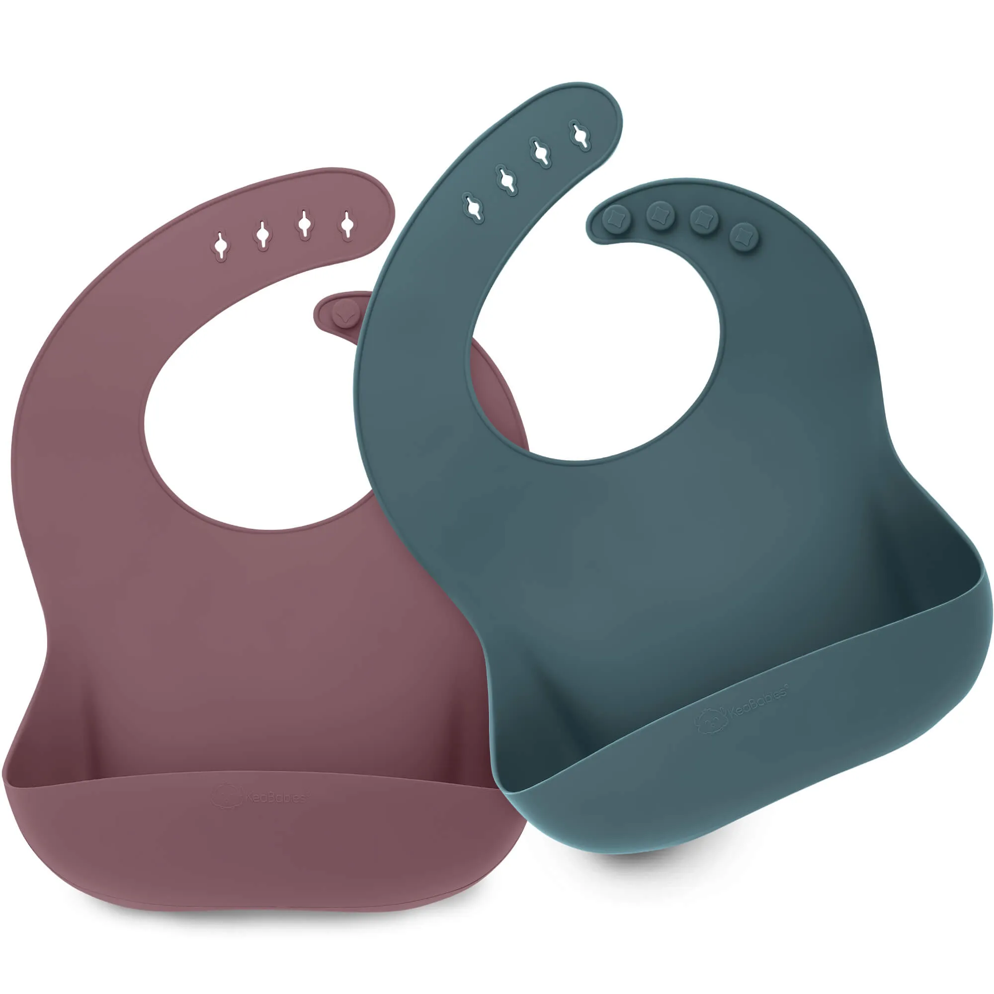 2-Pack Prep Silicone Bibs