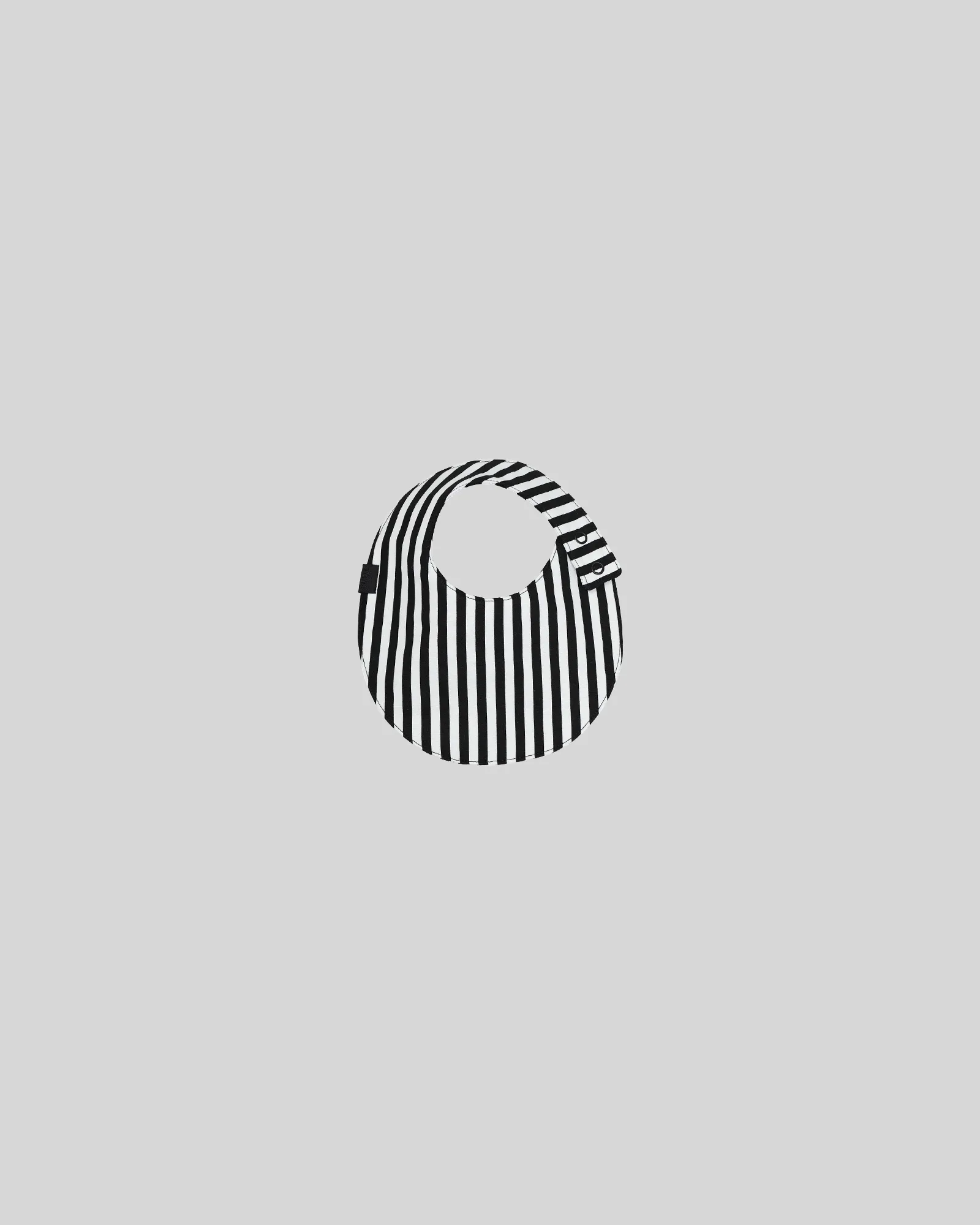 3-Layer Circle Bib Sample in Stripes (Last Item)