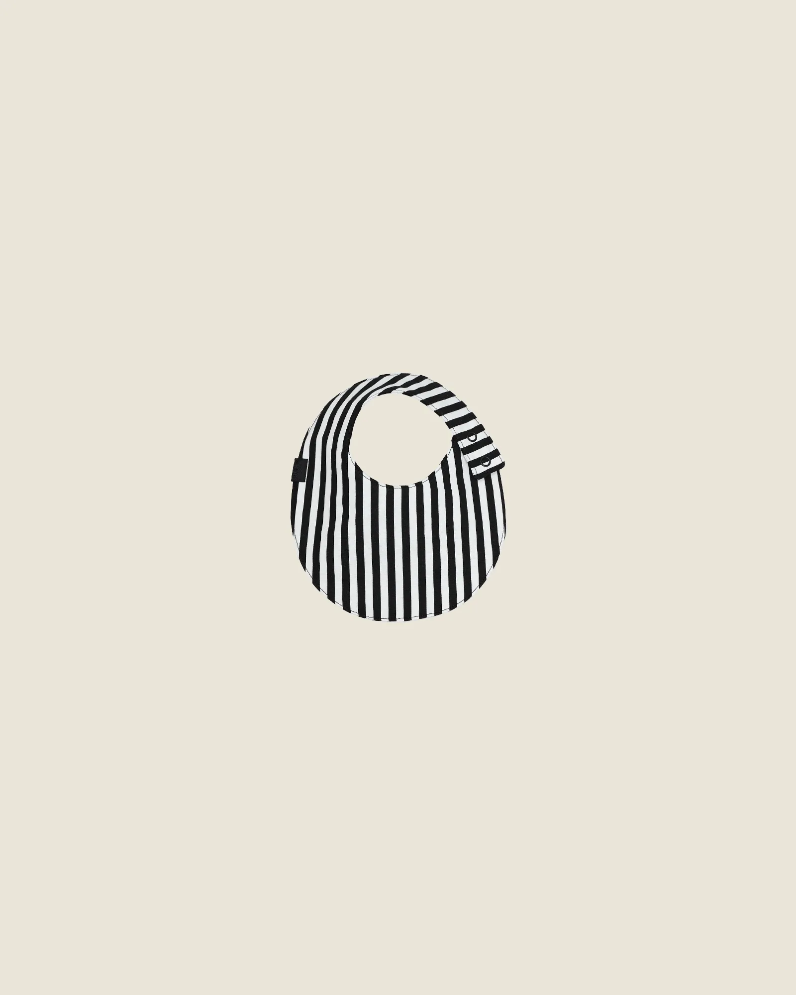 3-Layer Circle Bib Sample in Stripes (Last Item)