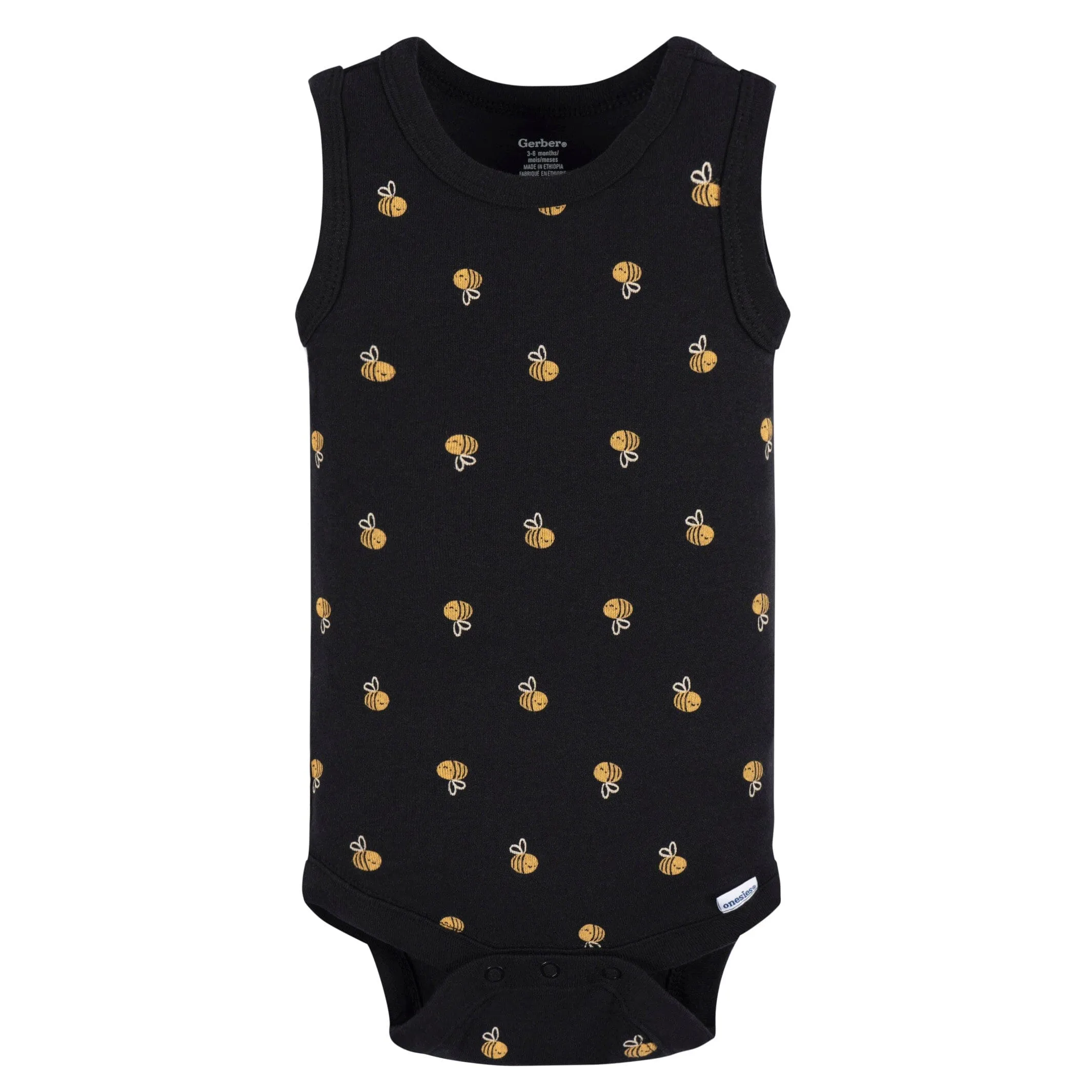 4-Pack Baby Boys Backyard BBQ Sleeveless Onesies® Bodysuits