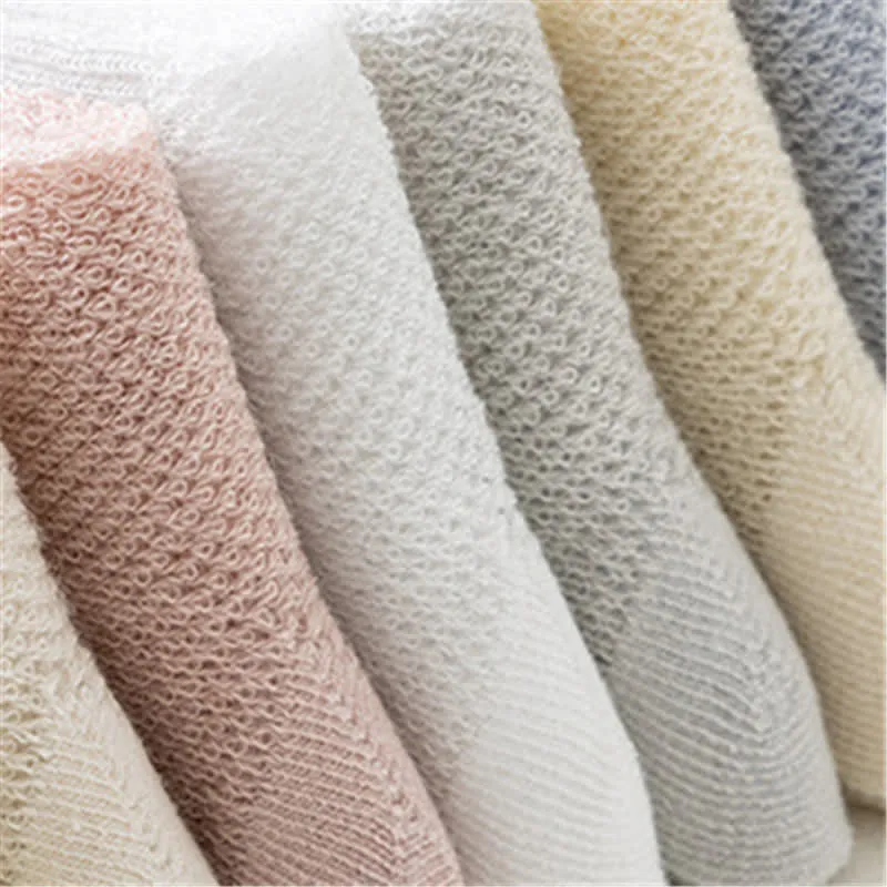 4 Pairs Baby Simple Splicing Soft Socks