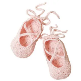 Baby Booties Ballerina Pink