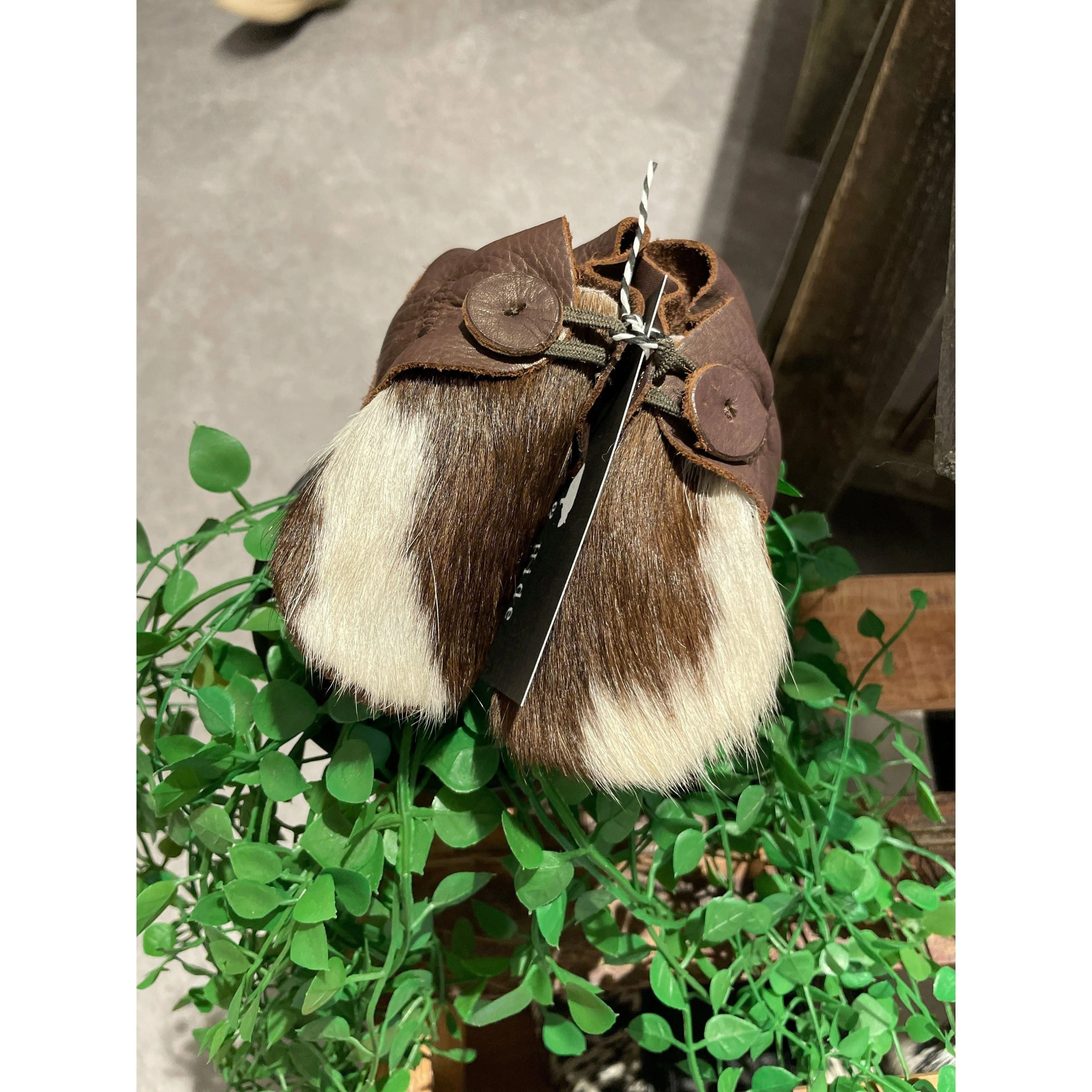 Baby Booties Brown Assorted
