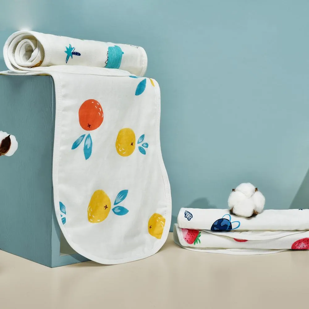 Baby Cartoon & Fruit Printed Bib Wholesale 59864568