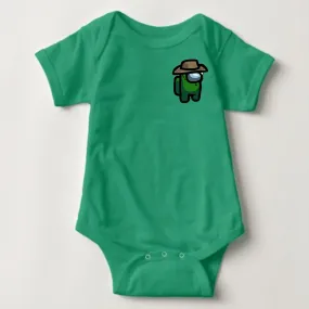 Baby Character Onesies - Among Us Green