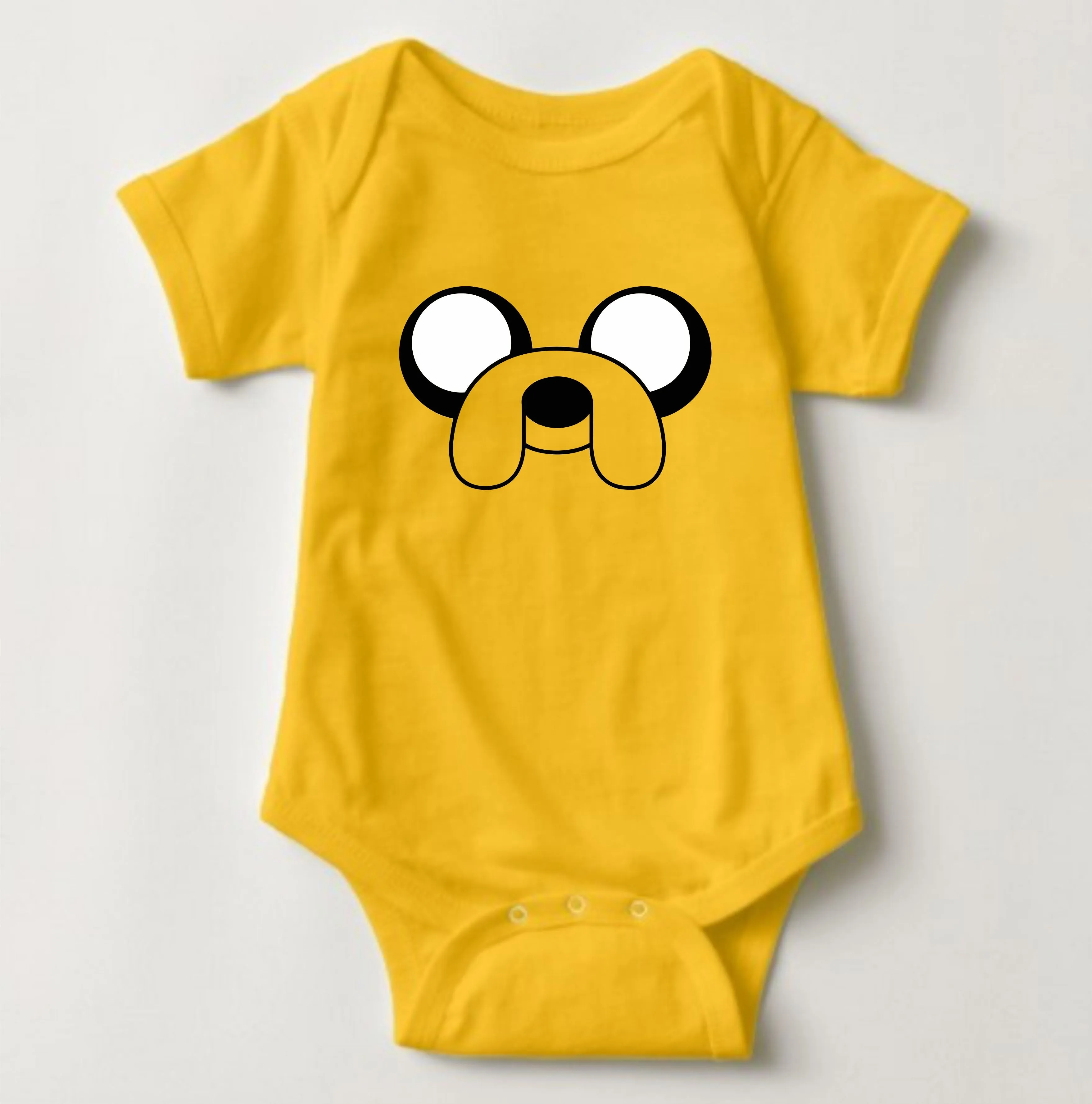 Baby Character Onesies with FREE Name Back Print  - Adventure Time Jake
