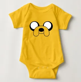 Baby Character Onesies with FREE Name Back Print  - Adventure Time Jake