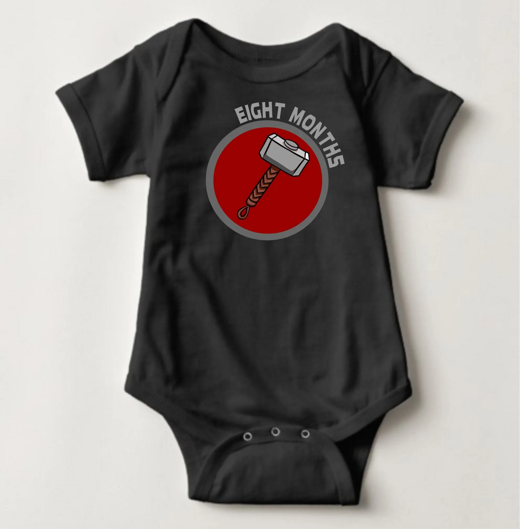 Baby Custom Monthly Onesies - Superheroes Collection