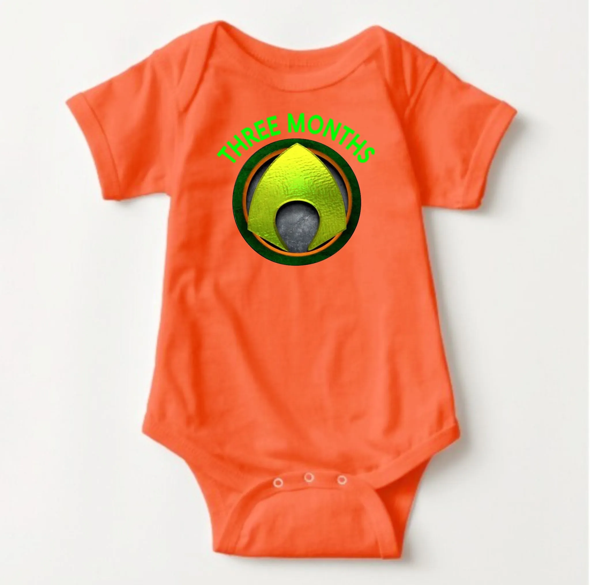 Baby Custom Monthly Onesies - Superheroes Collection