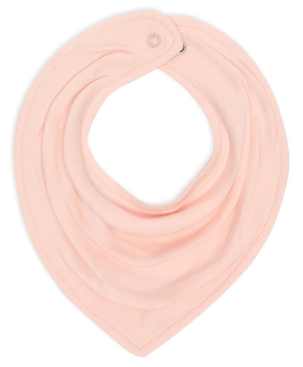 Baby Girl Drool Knitted Bib- Sweet Spring