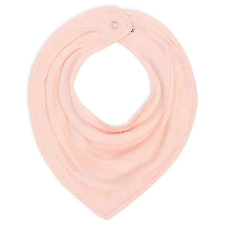 Baby Girl Drool Knitted Bib- Sweet Spring