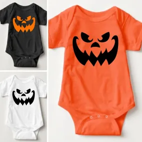 Baby Halloween Onesies - Monster Spooky Face
