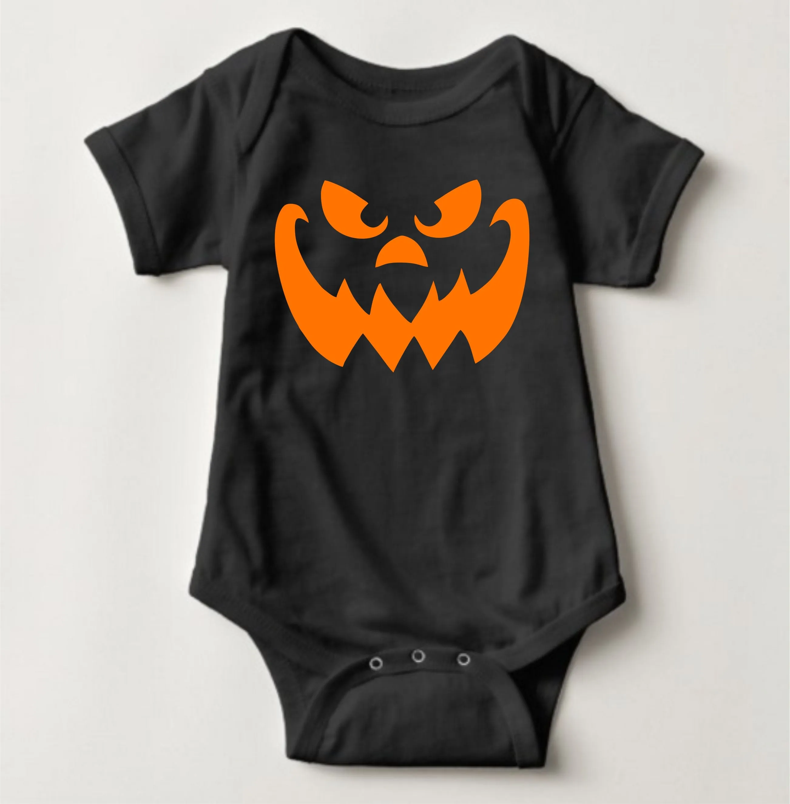 Baby Halloween Onesies - Monster Spooky Face