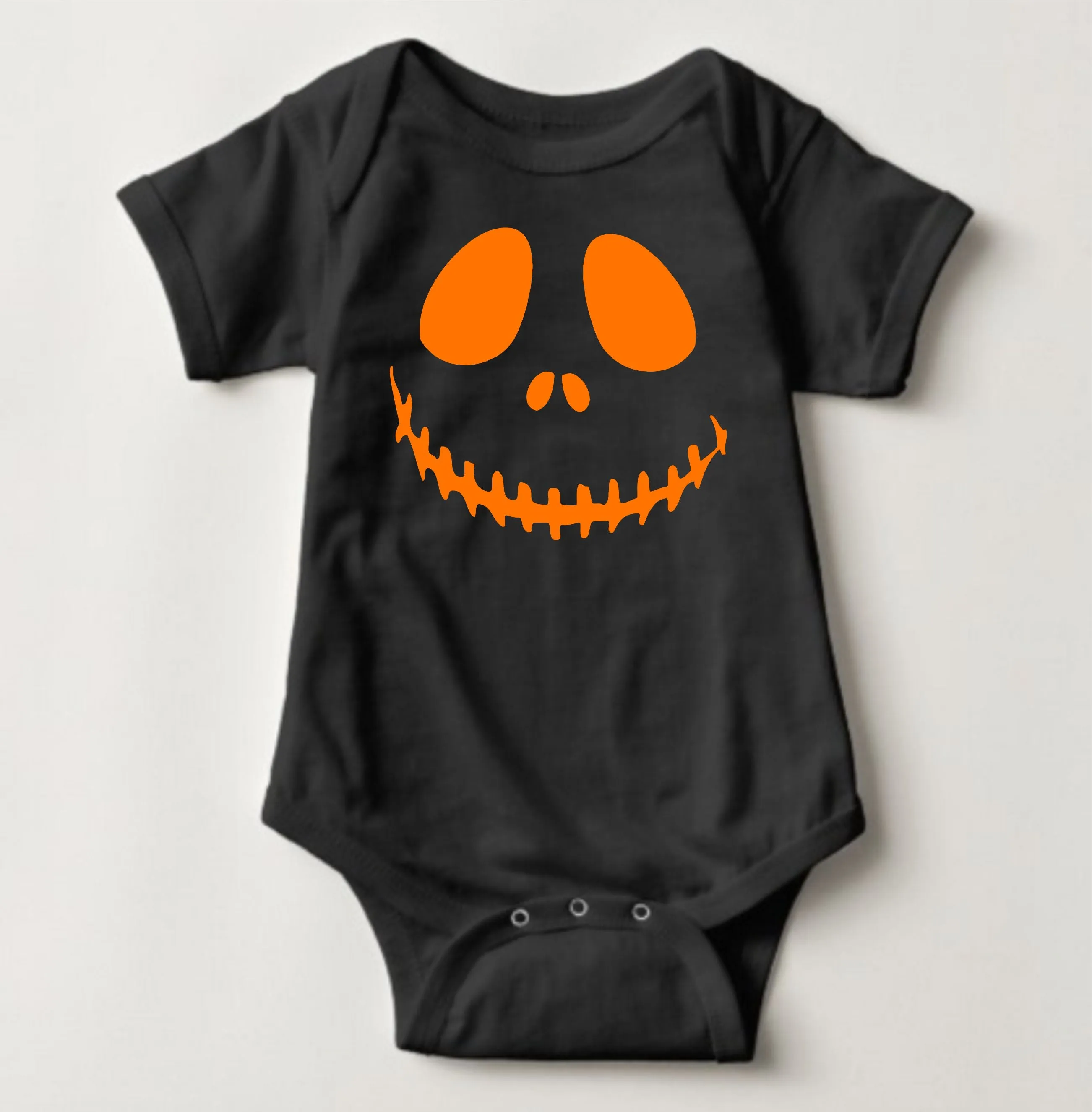 Baby Halloween Onesies - Scary Smiling Skeleton