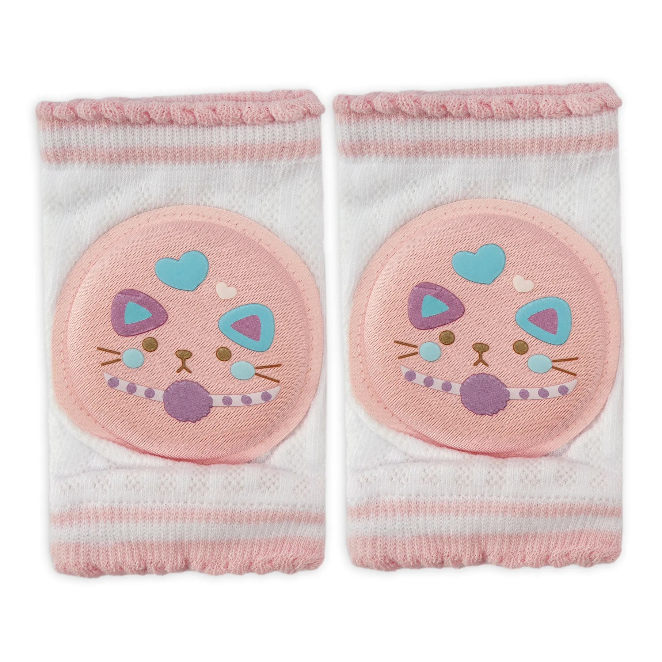 Baby Knee Pads Cat Pink - Sunshine