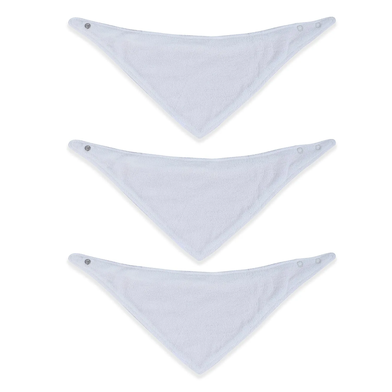 Baby Moo I Got It From My Mama Cotton 3 Pack Bandana Bibs - Pink