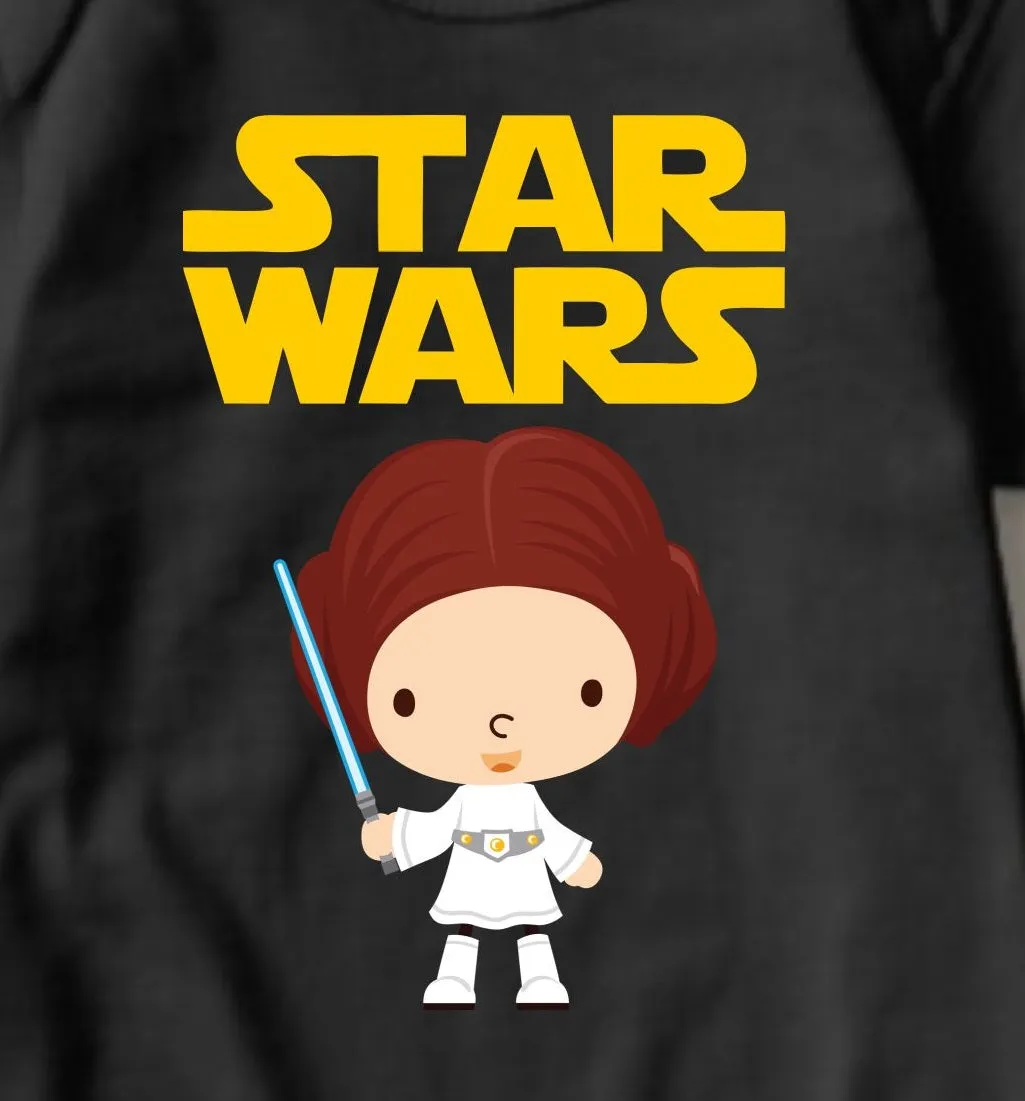 Baby Star Wars Collection Onesies - Princess Leila