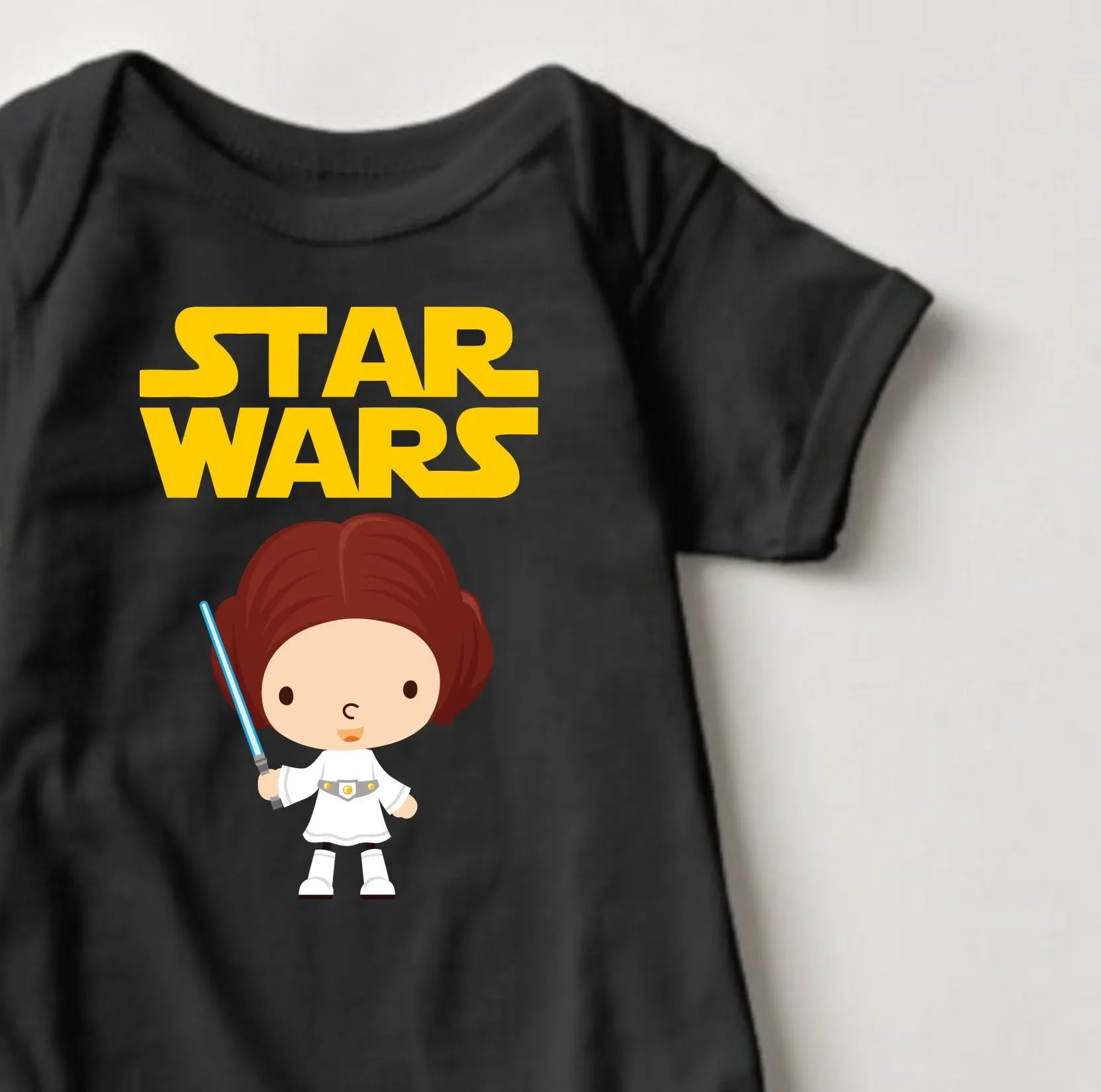 Baby Star Wars Collection Onesies - Princess Leila