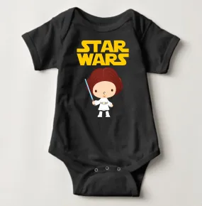 Baby Star Wars Collection Onesies - Princess Leila