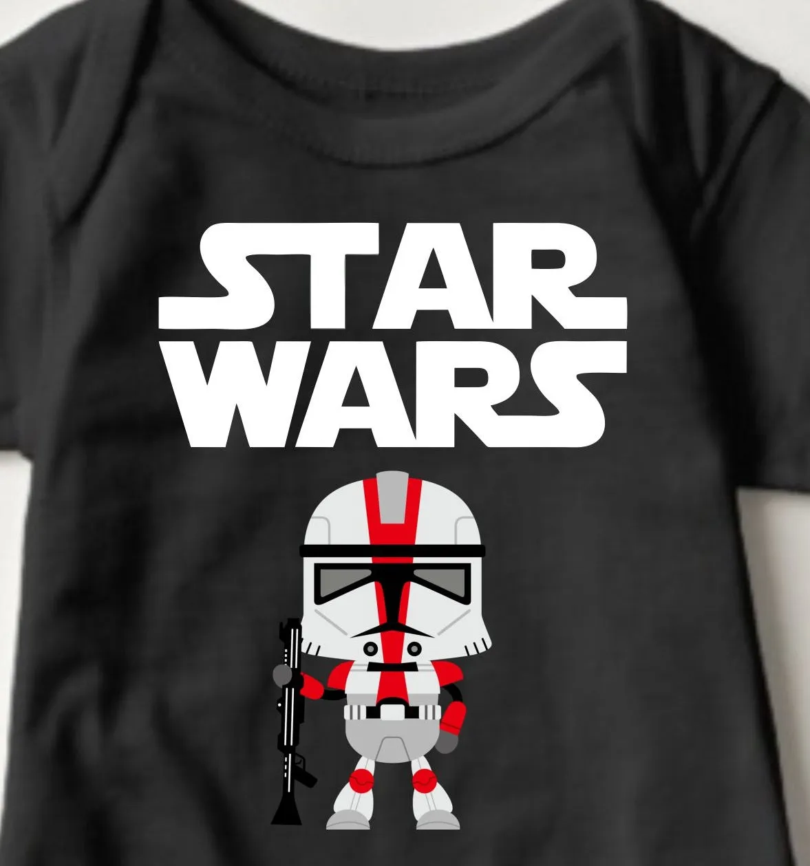 Baby Star Wars Collection Onesies - Storm Trooper