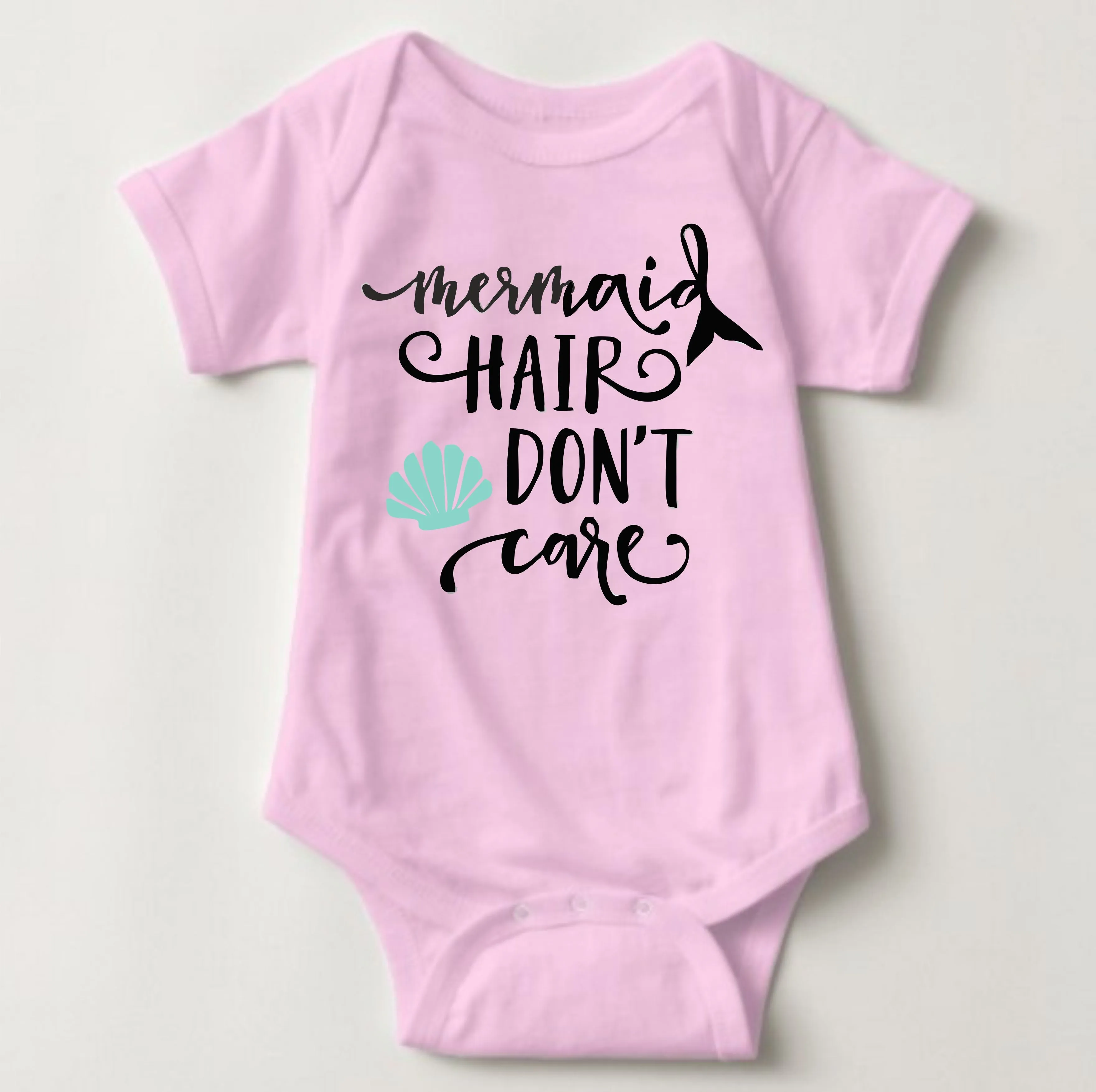 Baby Statement Onesies - Mermaid Hair Don't Care