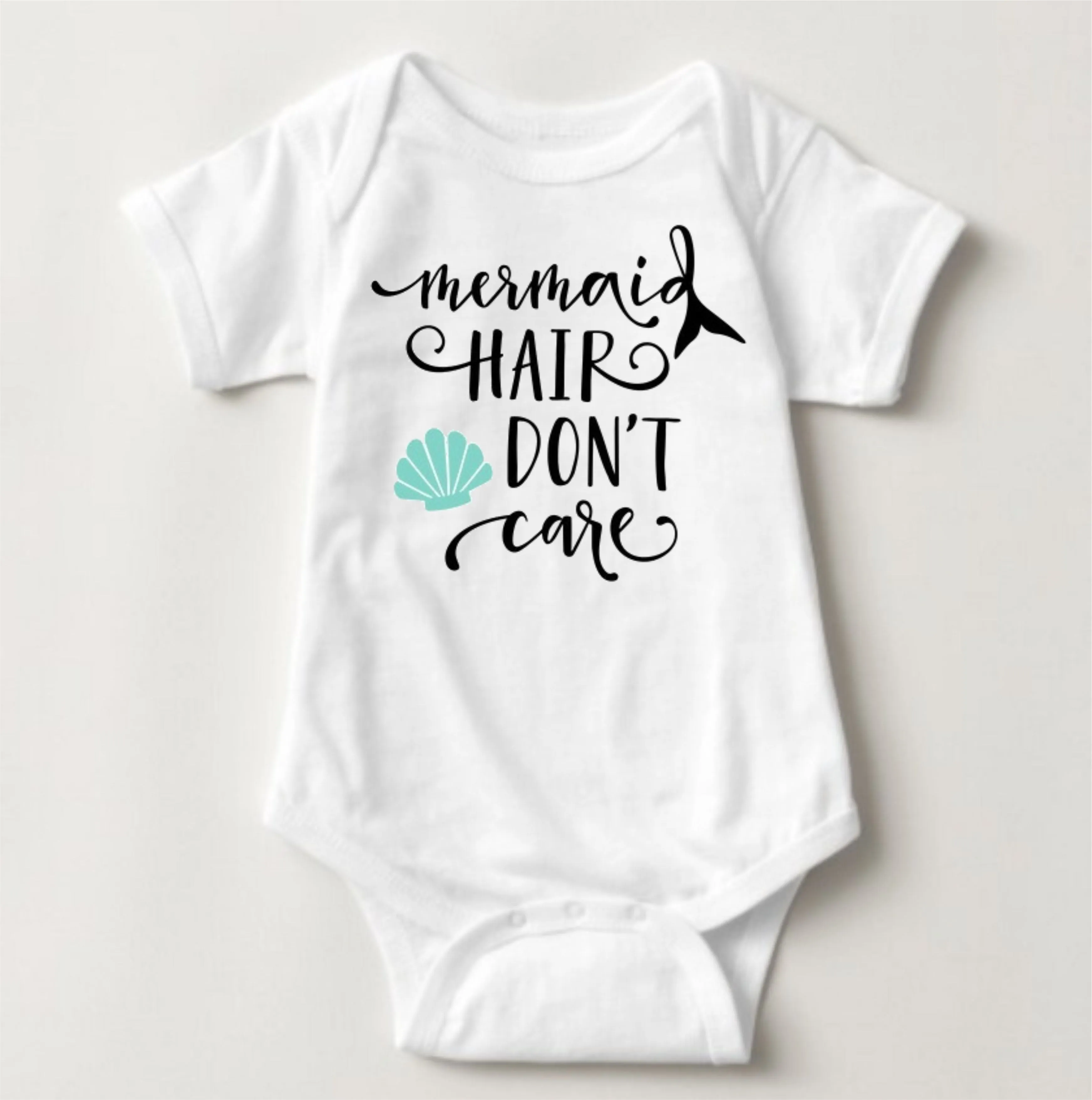 Baby Statement Onesies - Mermaid Hair Don't Care