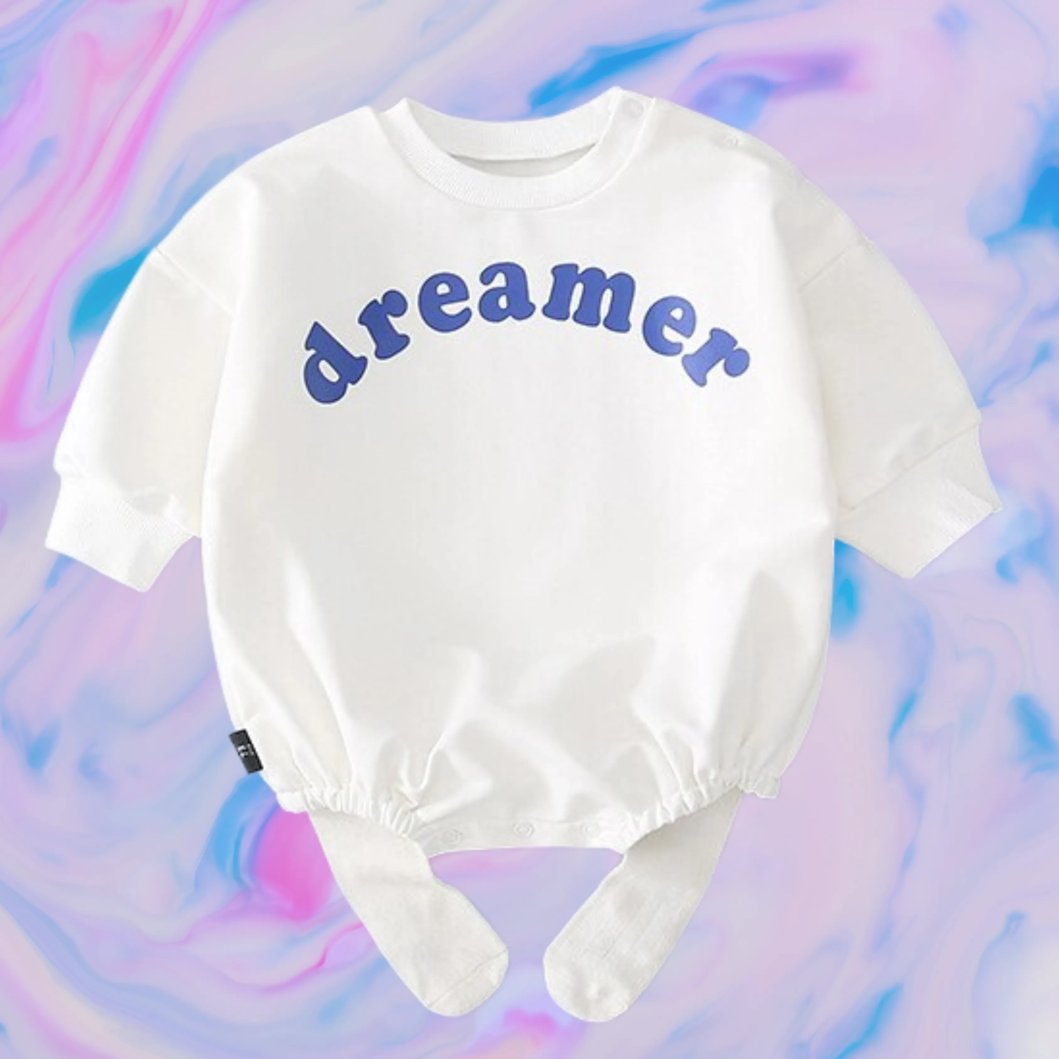 Baby Toddler Sweatshirt Romper Dreamer Cotton Babywear
