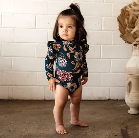 Belle L/Slv Ruffle Bodysuit