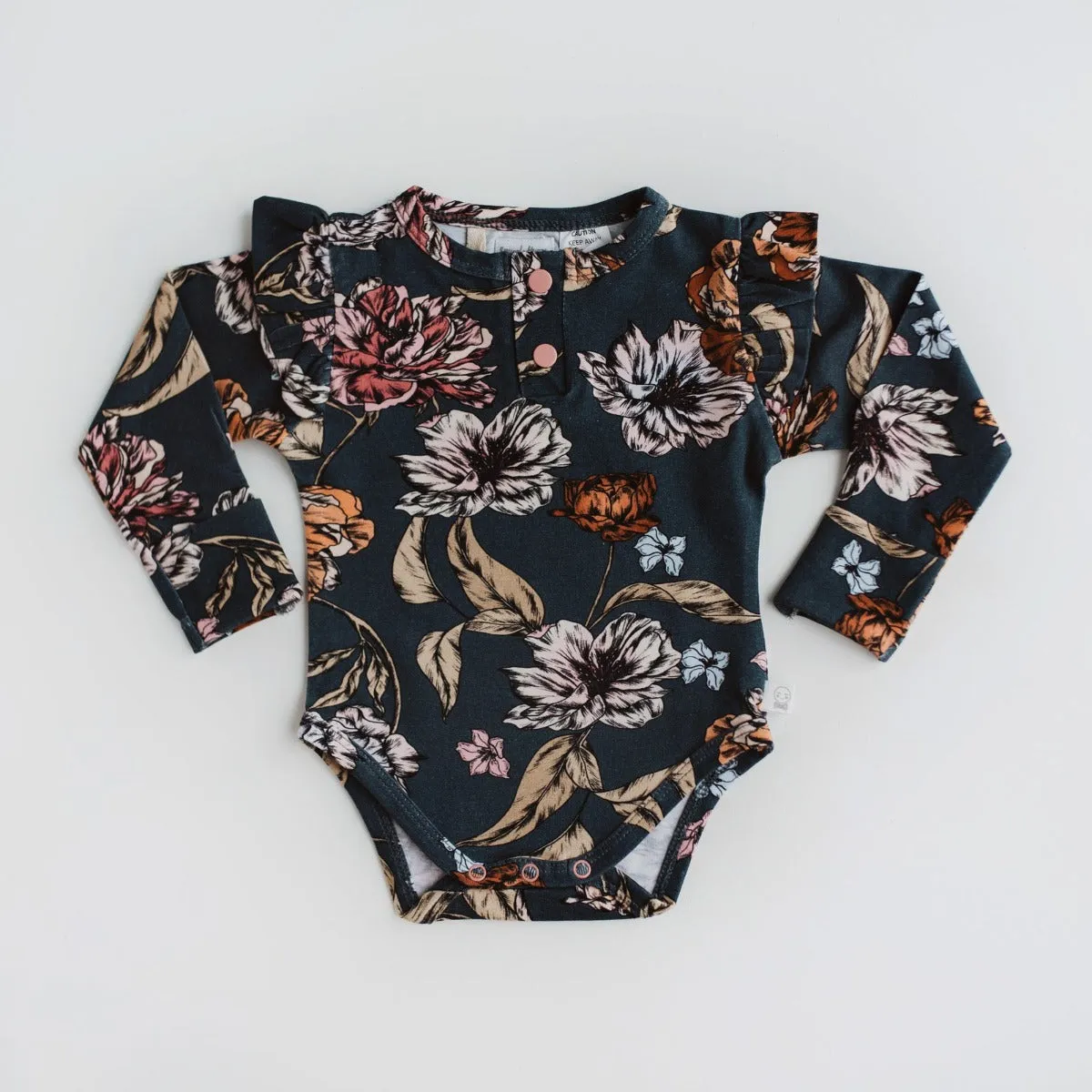 Belle L/Slv Ruffle Bodysuit