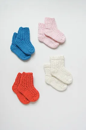 Berroco Vintage Baby Patterns - Ray Bonnet & Sock Set - PDF Download