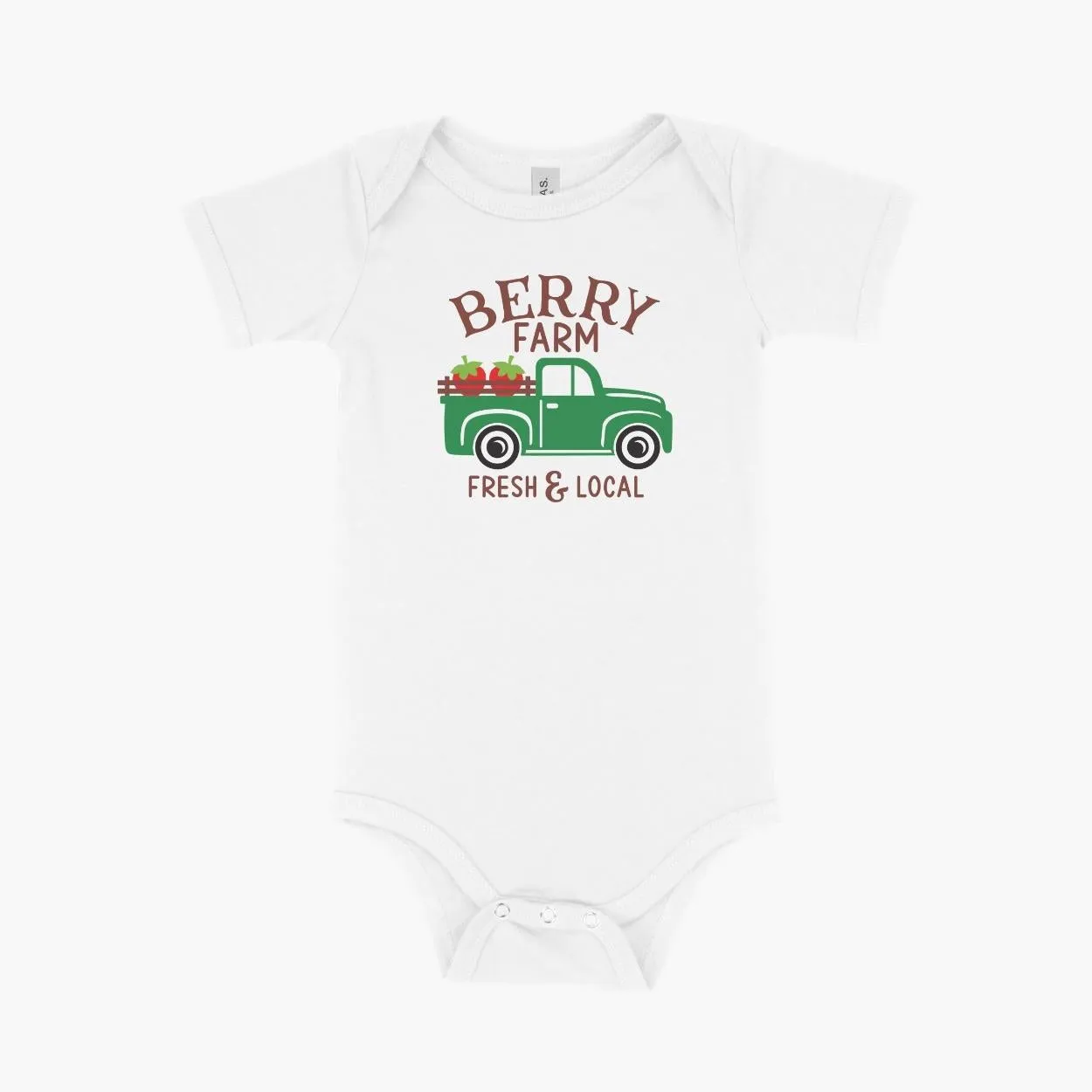 Berry Farm Truck Infant Jersey Short-Sleeve One-Piece