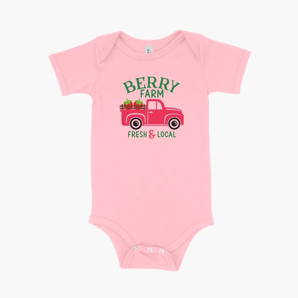 Berry Farm Truck Infant Jersey Short-Sleeve One-Piece