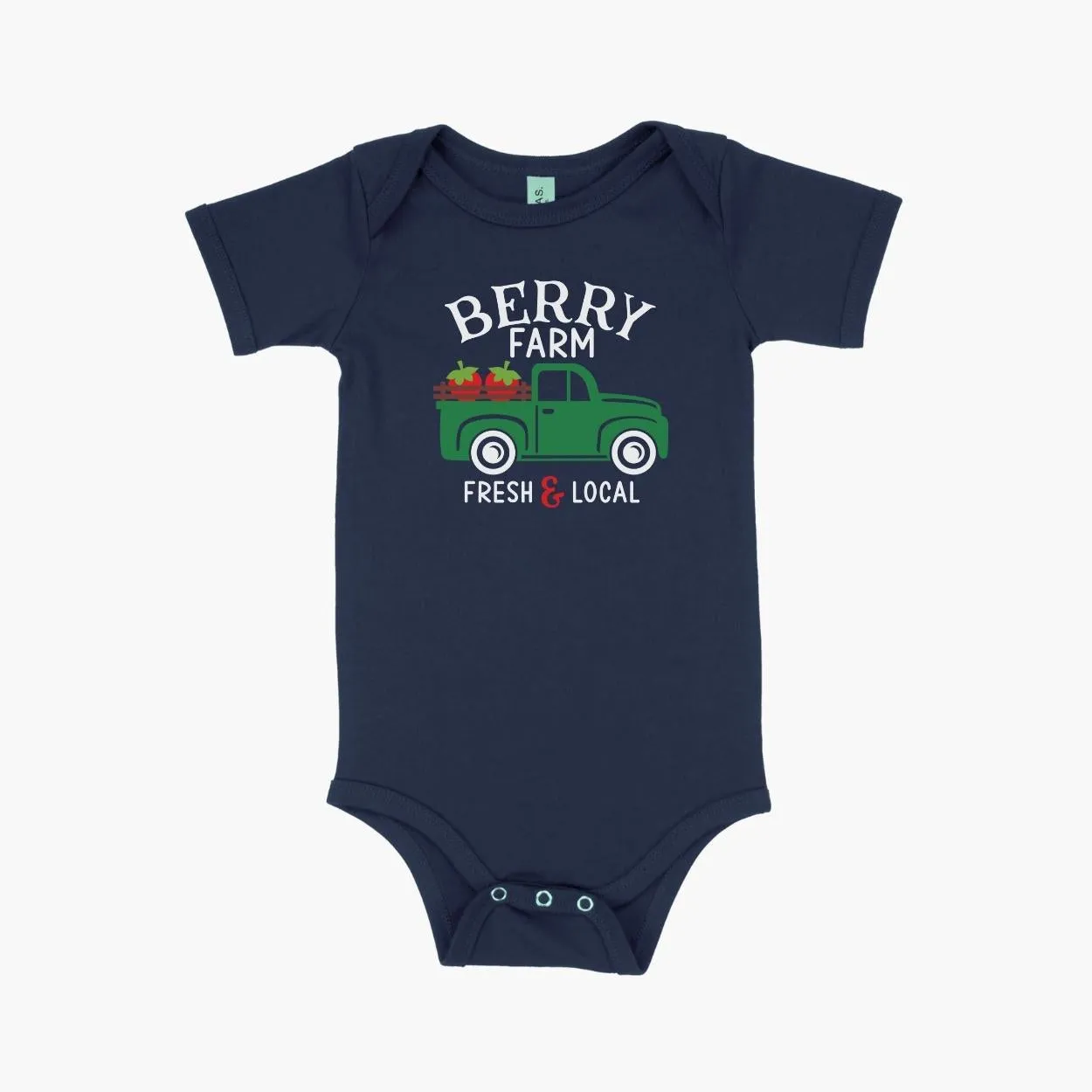 Berry Farm Truck Infant Jersey Short-Sleeve One-Piece
