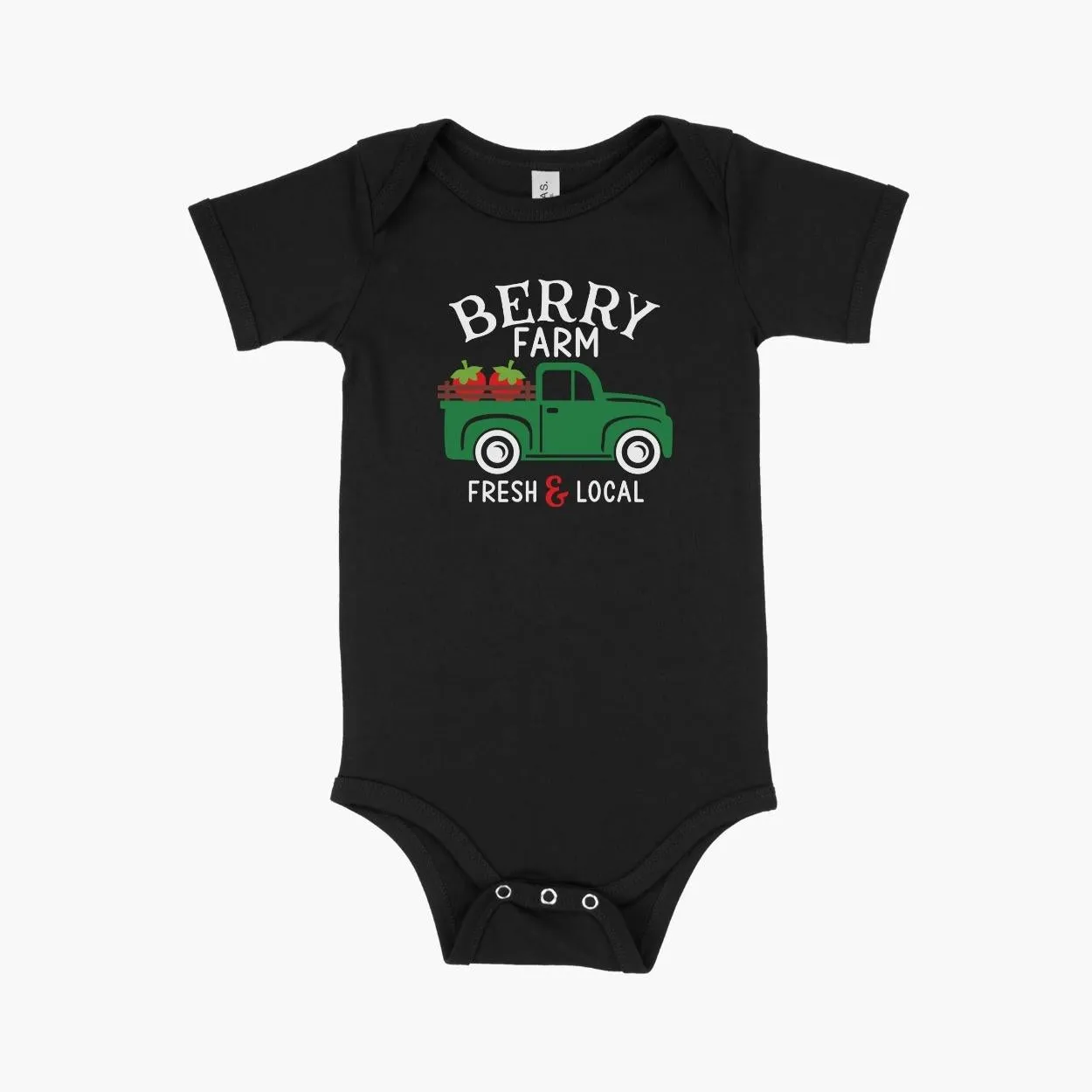 Berry Farm Truck Infant Jersey Short-Sleeve One-Piece