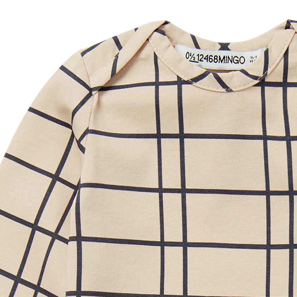 Bodysuit Grid Buttercream