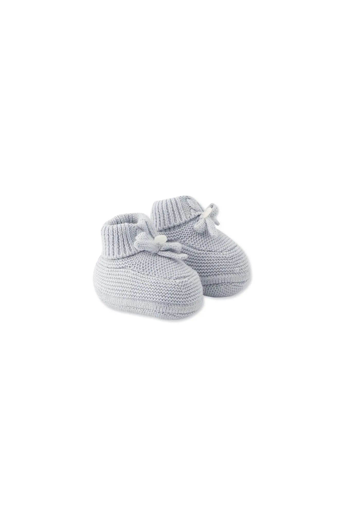 Booties - Blue Knit