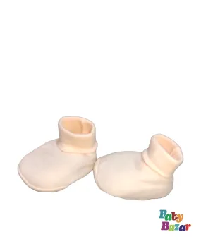 Booties For Newborn Baby In Skin Color