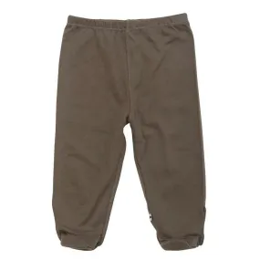 Boy's Janey Baby Footed Romper Pants - Acorn