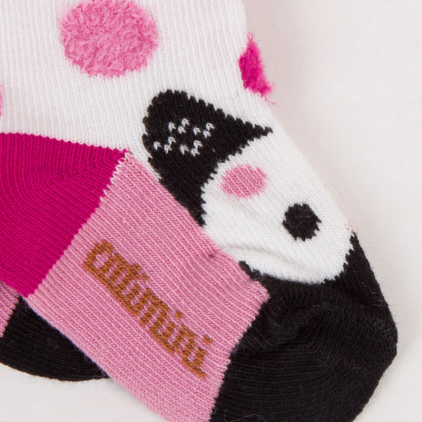 Charming Spotted Jacquard Socks