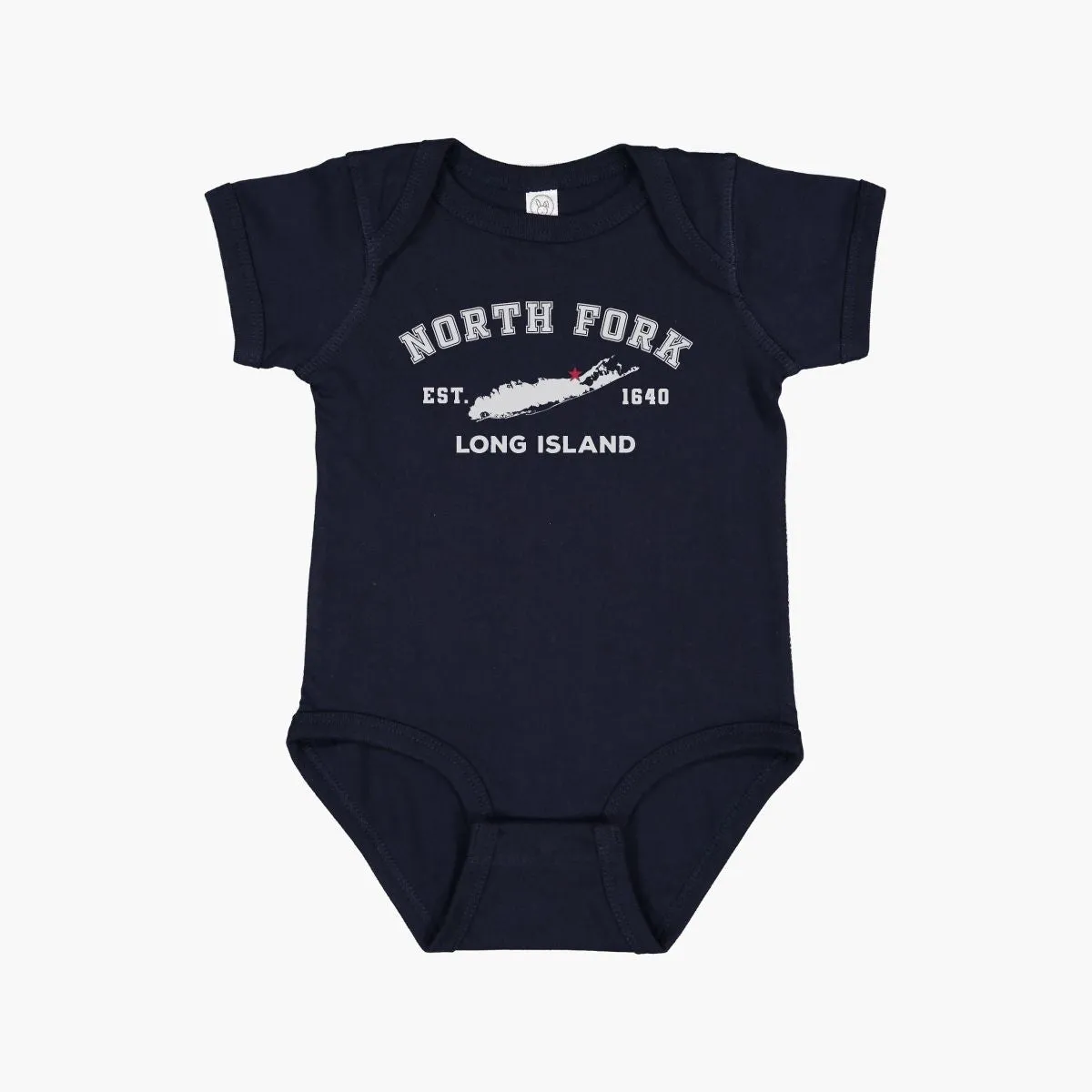 Classic North Fork Long Island Baby Onesie