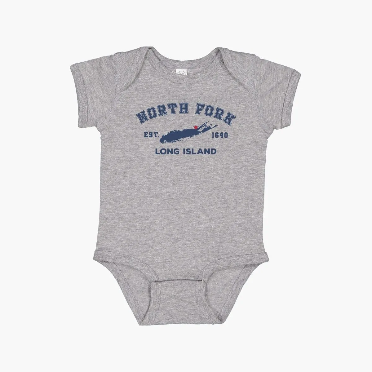 Classic North Fork Long Island Baby Onesie