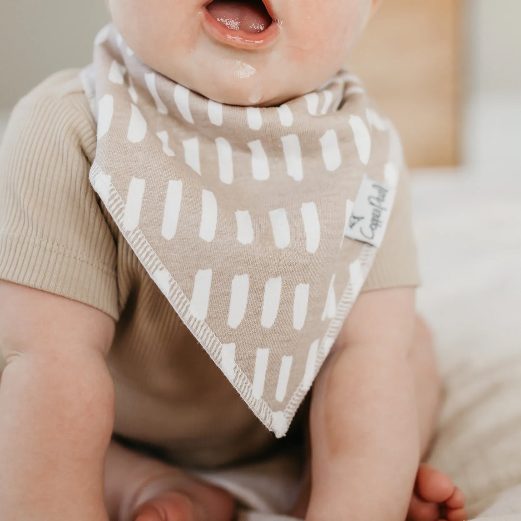 Copper Pearl Baby Bandana Bibs | Bliss