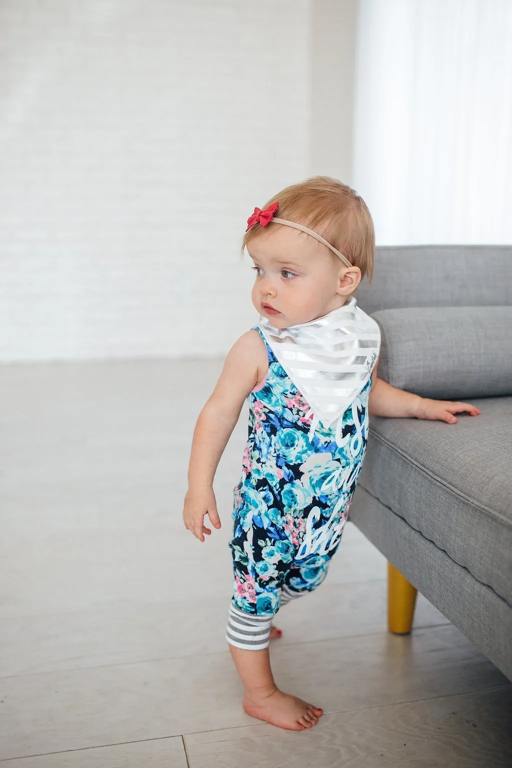 Copper Pearl Baby Bandana Bibs - Jewel