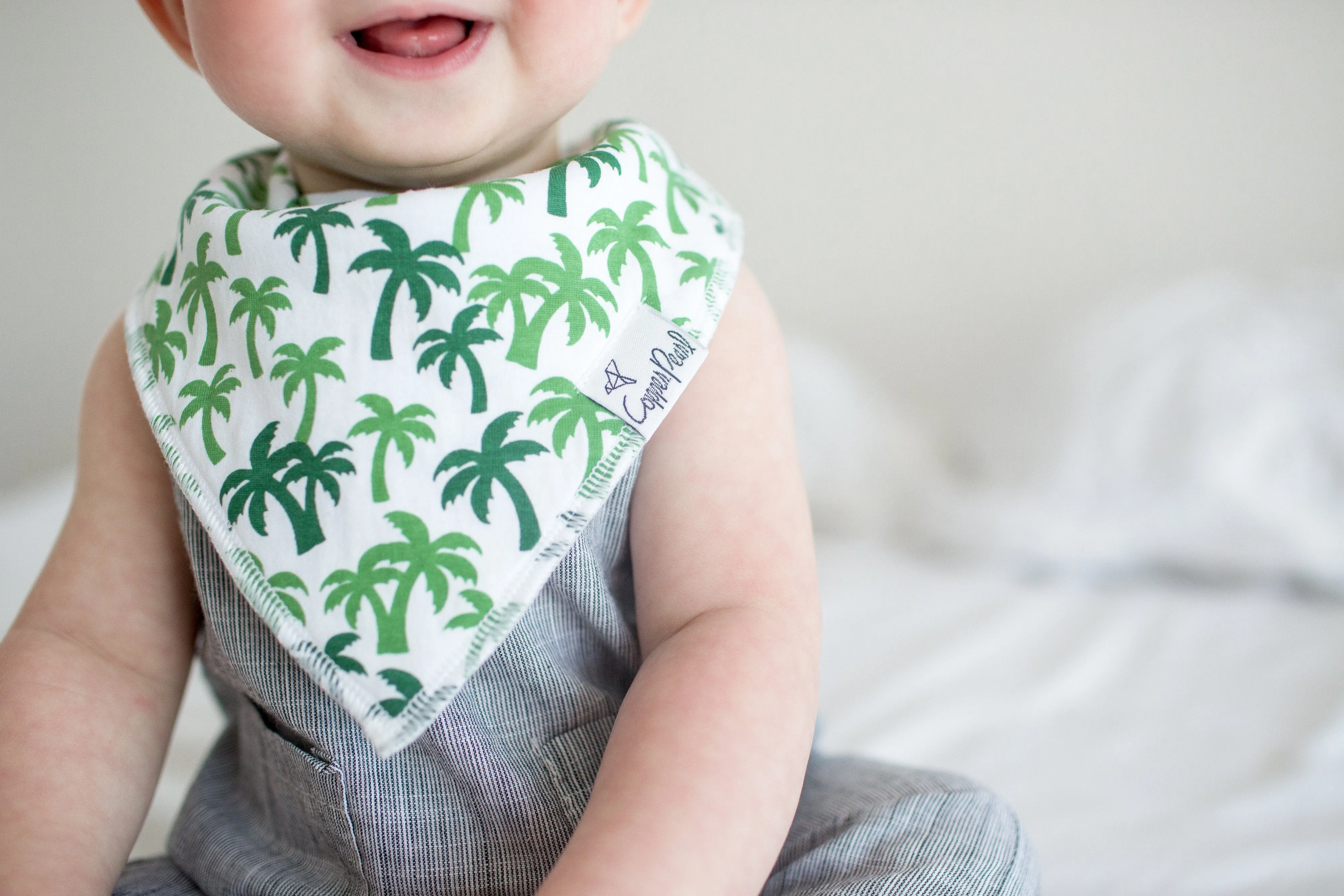 Copper Pearl Baby Bandana Bibs - Maui