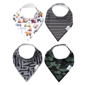 Copper Pearl - Bandana Bib (4 pack) - Diesel