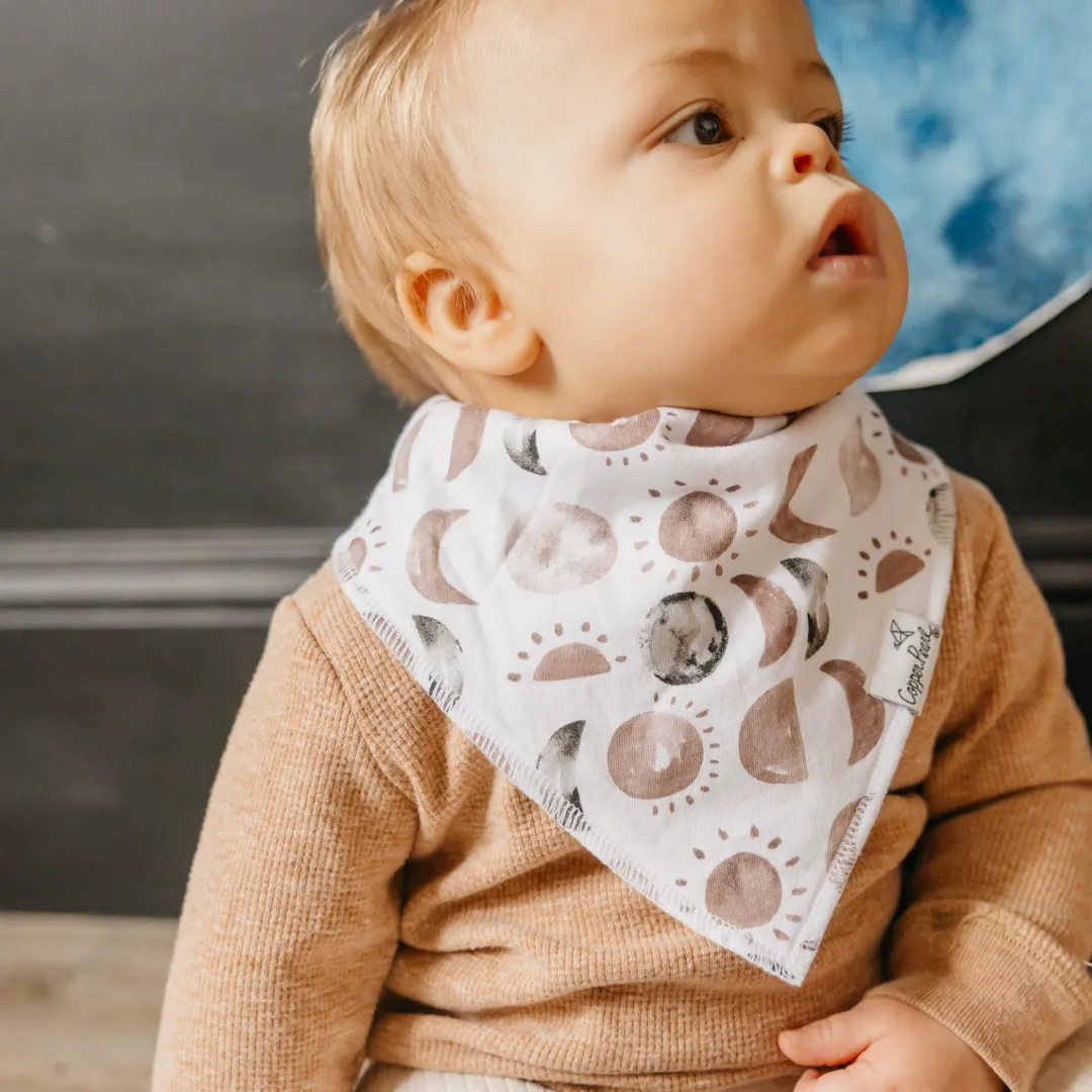 Copper Pearl Bandana Bibs / Neil