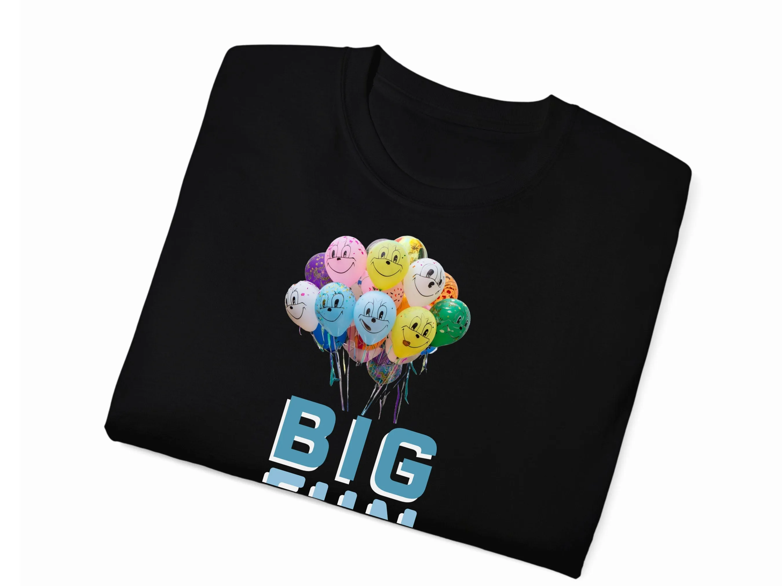 Custom Baby Name Boys Long Sleeve Bodysuit with Big Fun Black