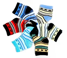 Cute Baby Boy Star Socks Size 0-2