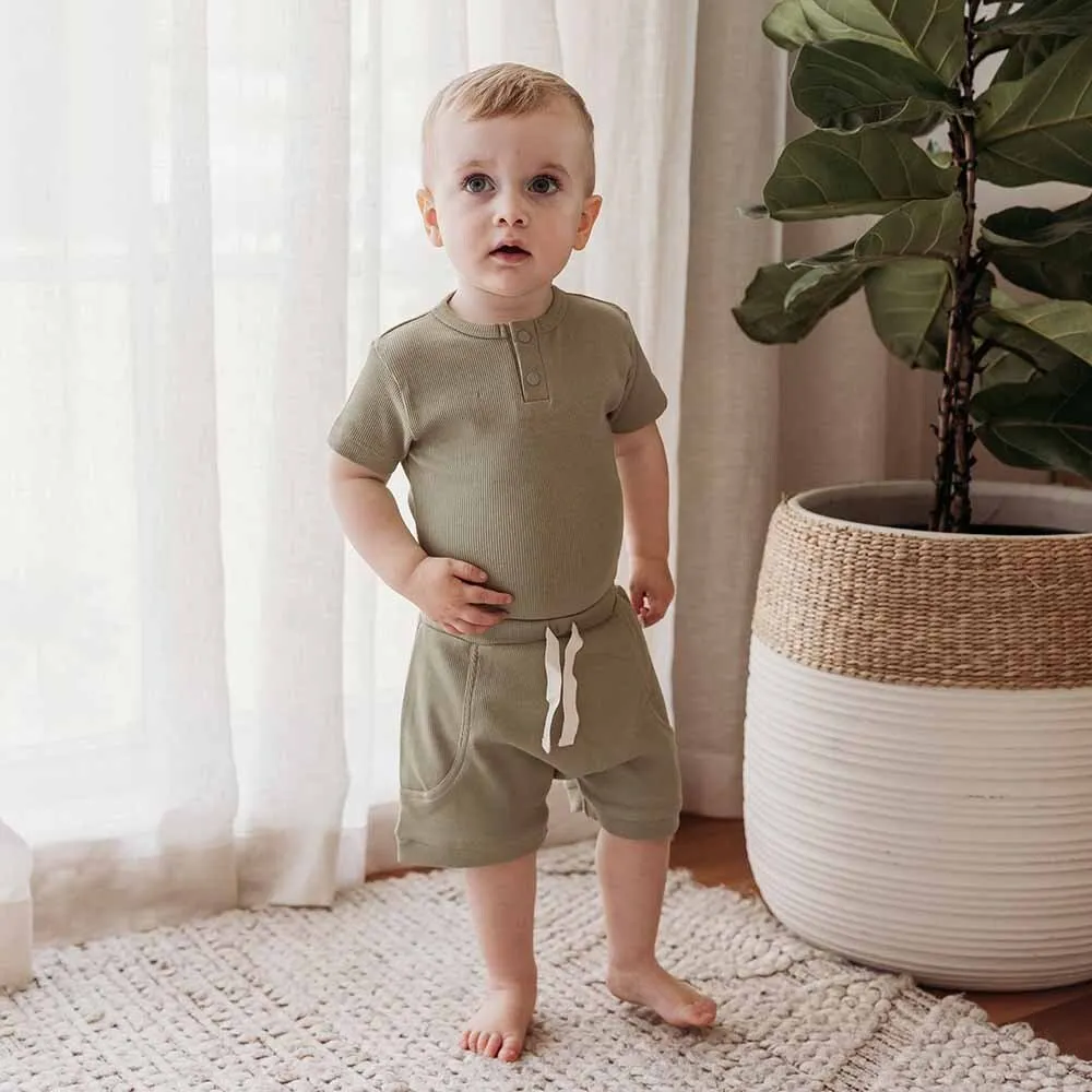 Dewkist Short Sleeve Organic Bodysuit